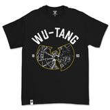 WU-TANG SHATTERED T-SHIRT, BLACK