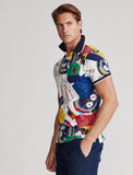 POLO RALPH LAUREN Yacht Print Polo Shirt