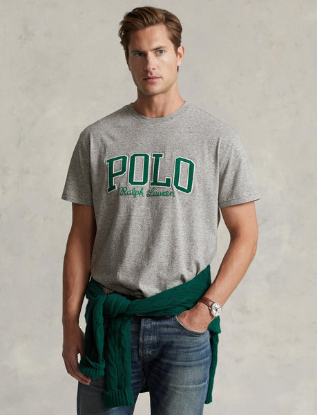 Polo Ralph Lauren Embroidered Logo T-shirt, Grey
