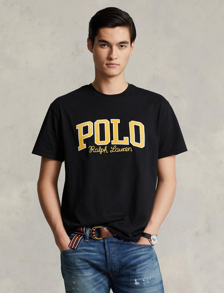 Polo Ralph Lauren Embroidered Logo T-shirt, Black