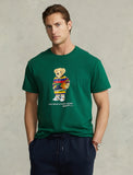 Polo Ralph Lauren Custom Slim Fit Polo Bear Jersey T-Shirt, Green