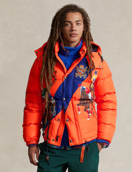 Polo Ralph Lauren Wainwright Down Jacket, Orange