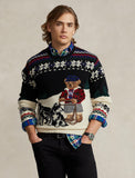 Polo Ralph Lauren Dog Sled Bear Crew Knit, Multi