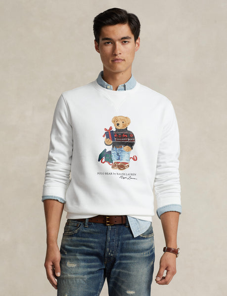 Polo Ralph Lauren Polo Bear Fleece Sweatshirt, White