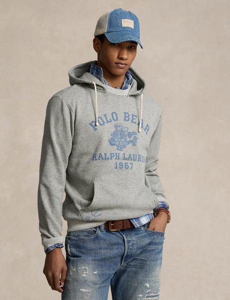 Polo Ralph Lauren Polo Bear Fleece Hoodie, Loft Hthr Truck Bear