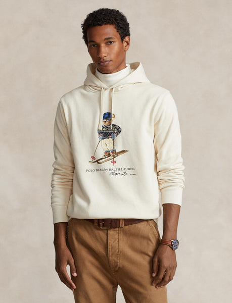 Polo Ralph Lauren Polo Bear Fleece Hoodie, Cream