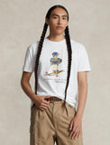 Polo Ralph Lauren Classic Fit Polo Bear Jersey T-Shirt, White