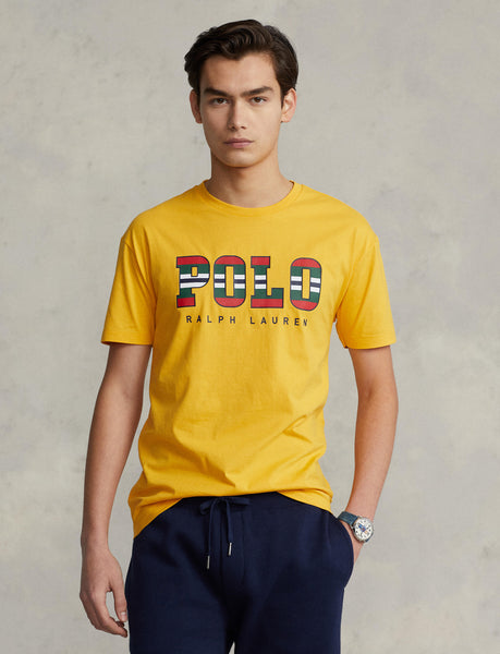 Polo Ralph Lauren Classic Fit Logo Jersey T-Shirt, Gold