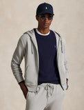 Polo Ralph Lauren Double-Knit Full-Zip Hoodie, Grey