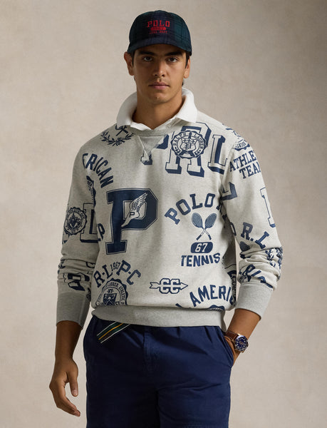 Polo Ralph Lauren P-Wing Fleece Graphic Sweatshirt, Grey