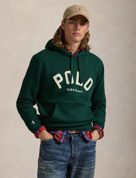 Polo Ralph Lauren RL Fleece Logo Hoodie, Green