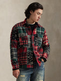 Polo Ralph Lauren Classic Fit Patchwork Flannel Workshirt, Multi