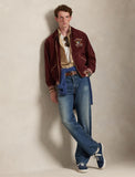 Polo Ralph Lauren Straight Fit Distressed Heritage Jean, Blue