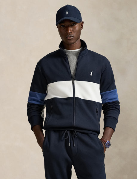 Polo Ralph Lauren Double-Knit Track Jacket, Navy