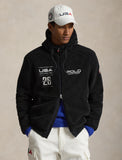 Polo Ralph Lauren Team USA Pile Fleece Full-Zip Hoodie, Black