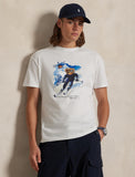 Polo Ralph Lauren Classic Fit Polo Bear Jersey T-Shirt, White