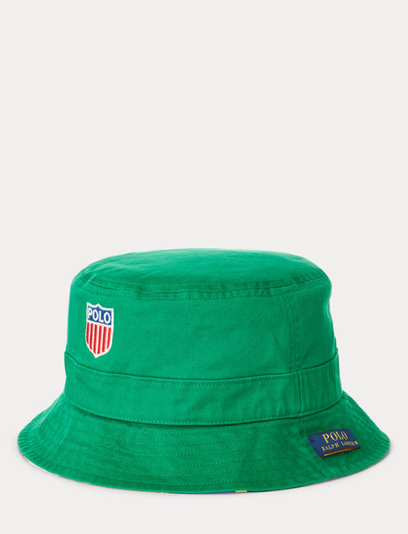 POLO RALPH LAUREN Twill Chariots Of Fire Bucket Hat, Multi