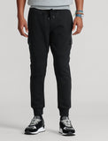 Polo Ralph Lauren Double-Knit Cargo Jogger Pant, Black
