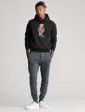 Polo Ralph Lauren Ski Bear Fleece Hoody, Black