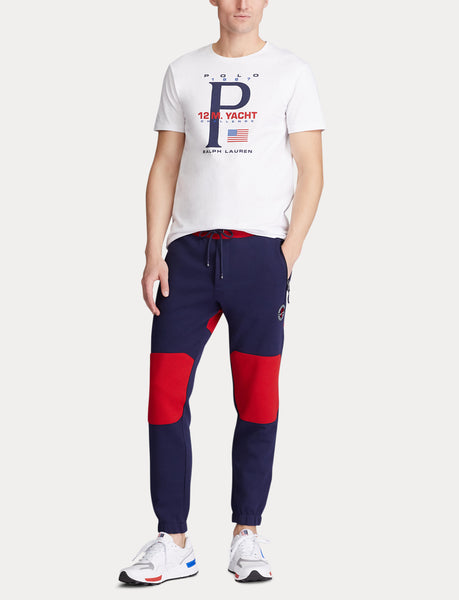 POLO RALPH LAUREN Double-Knit Polo Sport Joggers, Navy