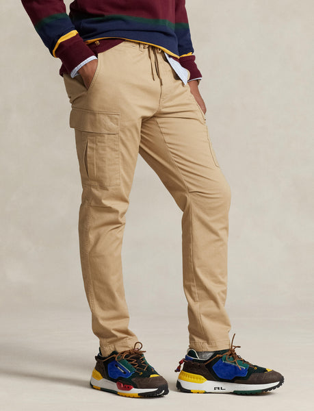 Polo Ralph Lauren Stretch Slim Fit Twill Cargo Pant, Khaki