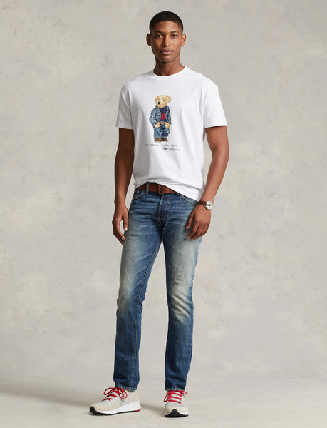 Polo Ralph Lauren Classic Fit Polo Bear Jersey T-Shirt, White