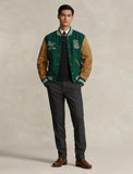 Polo Ralph Lauren Varsity Inspired Jacket, Green