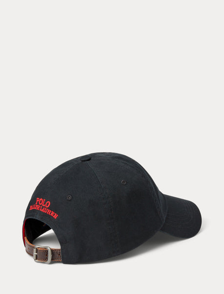 Polo Ralph Lauren Bear Cap, Black