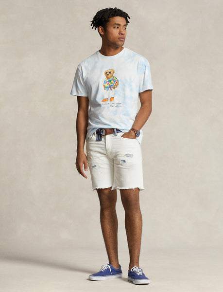 Polo Ralph Lauren Graphic Bear T-Shirt, Cloud Wash