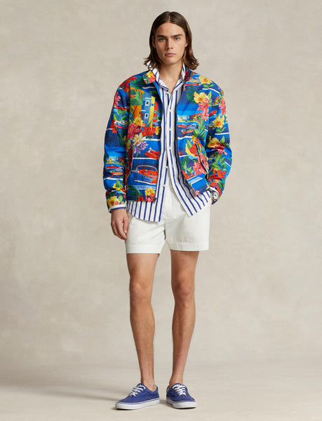 Polo Ralph Lauren Print Twill Jacket, Le Grand Bleu Print