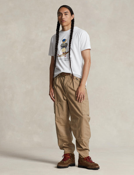 Polo Ralph Lauren Classic Fit Polo Bear Jersey T-Shirt, White