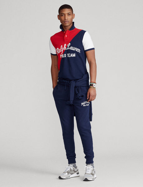 Polo Ralph Lauren Custom Slim Fit Mesh Polo Shirt, Navy