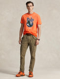 Polo Ralph Lauren Short Sleeve Eagle Classic Fit Jersey T-Shirt, Orange