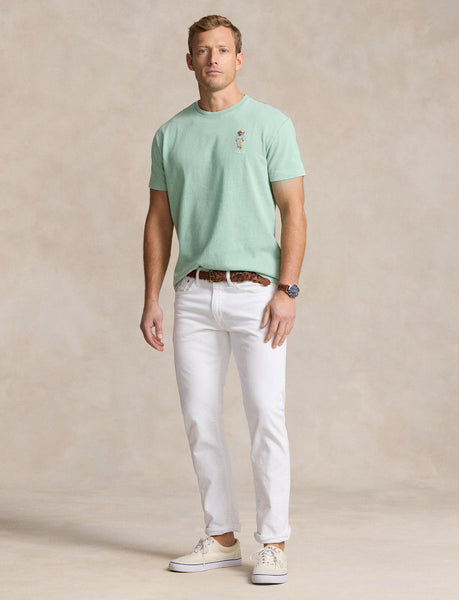 Polo Ralph Lauren Classic Fit Polo Bear Jersey T-Shirt, Light Green