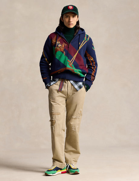 Polo Ralph Lauren Equestrian Fleece Full-Zip Hoodie, MULTI