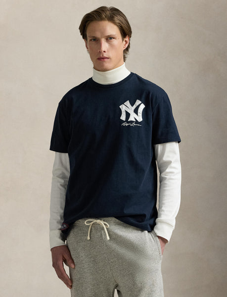 Polo Ralph Lauren Yankees Jersey T-Shirt, Aviator Navy