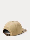 Polo Ralph Lauren Crest-Embroidered Twill Ball Cap, Khaki