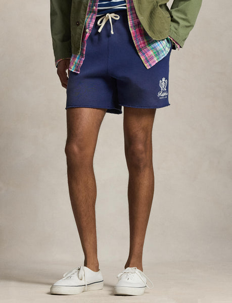 Polo. Ralph Lauren 6-Inch Relaxed Fit Fleece Graphic Short, Blue