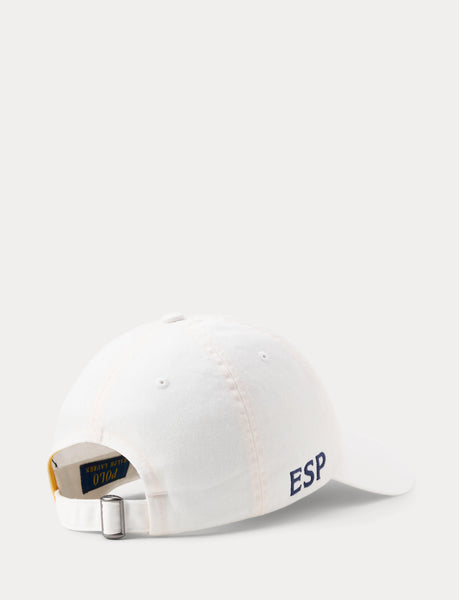 Polo Ralph Lauren Spain Classic Sport Cap, White