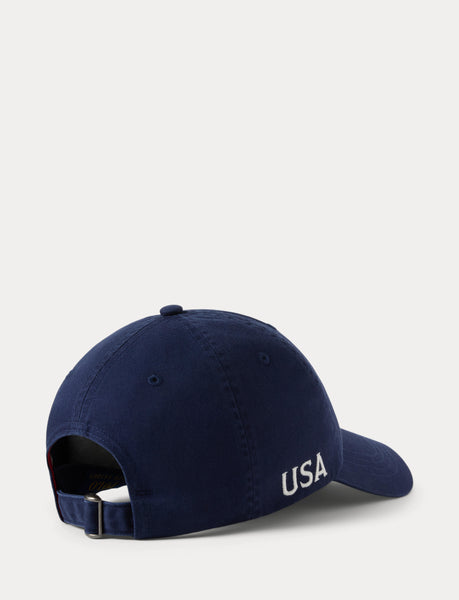 Polo Ralph Lauren USA Classic Sport Cap, Navy