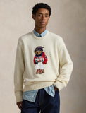 Polo Ralph Lauren Team USA Polo Bear Sweater, Cream