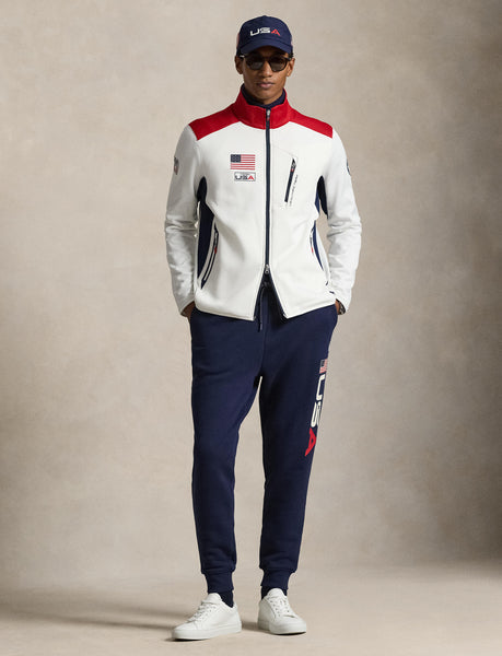 Polo Ralph Lauren Team USA Track Jacket, White