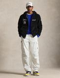 Polo Ralph Lauren Team USA Pile Fleece Full-Zip Hoodie, Black