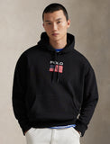 Polo Ralph Lauren Flag Fleece Hoodie, Black