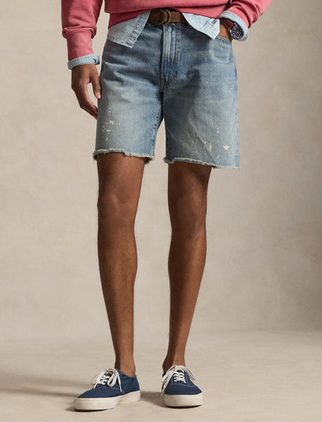 Polo Ralph Lauren 8-Inch Vintage Classic Cutoff Short, Blue
