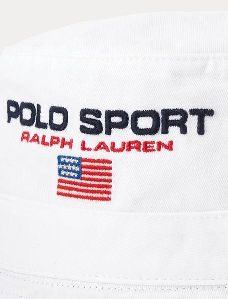 Polo Ralph Lauren Polo Sport Loft Bucket Hat, White