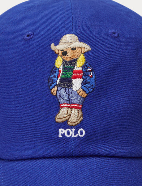 Polo Ralph Lauren Cowboy Bear Cap, Royal