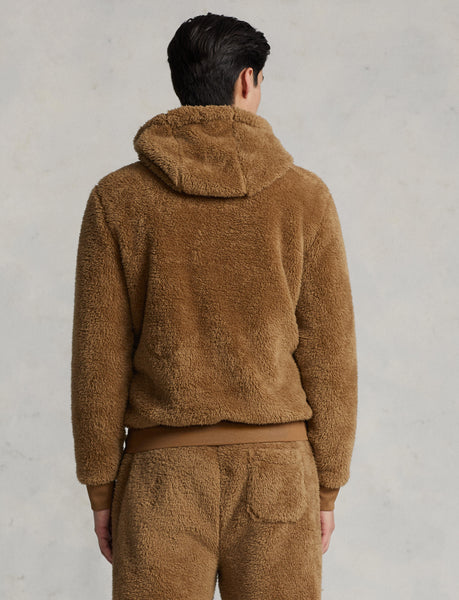 Polo Ralph Lauren Polo Sport Pile Fleece Hoodie, Khaki