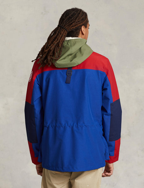 Polo Ralph Lauren Columbia Utility Jacket, Blue Multi