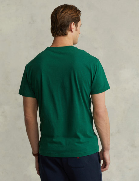 Polo Ralph Lauren Custom Slim Fit Polo Bear Jersey T-Shirt, Green